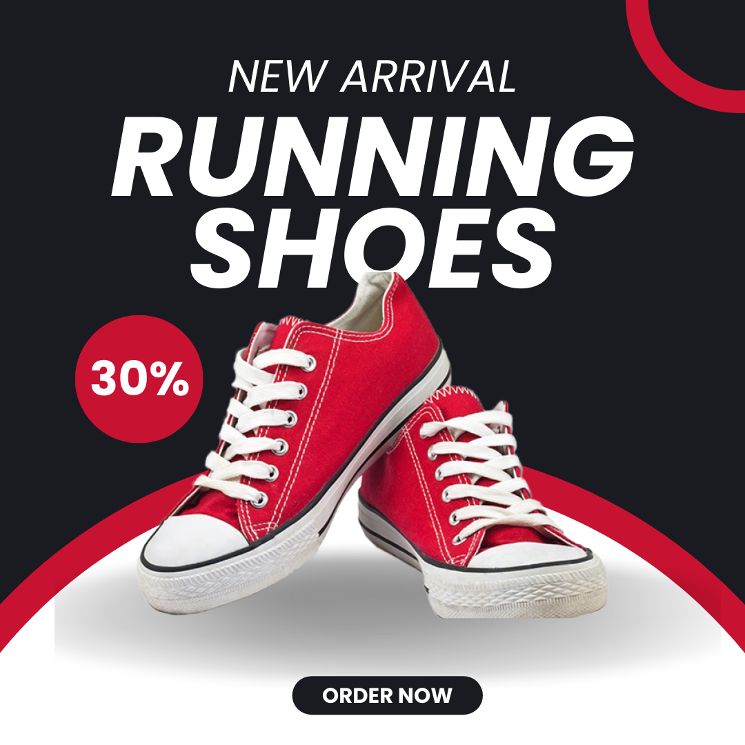 Running Shoes Promo Poster