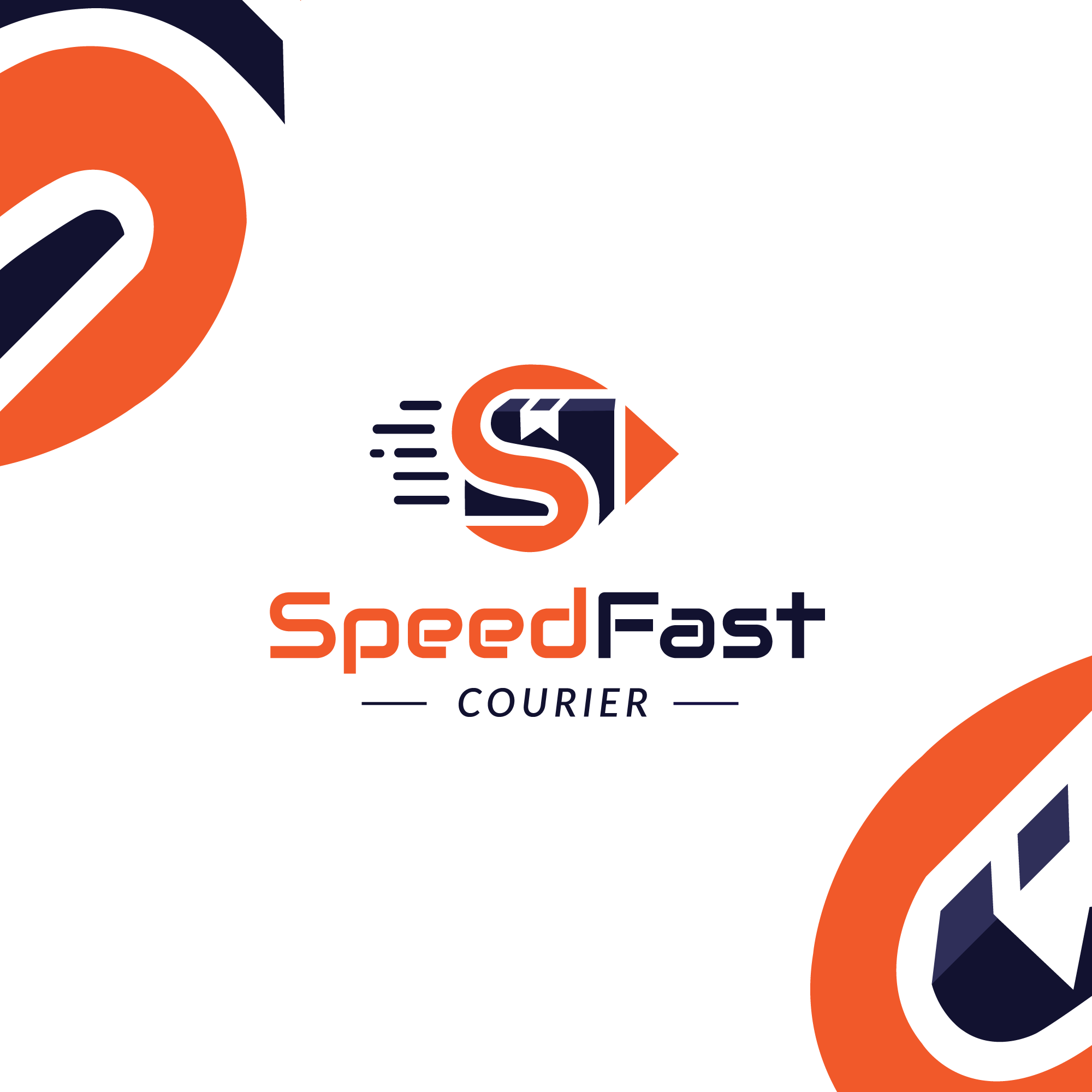 SpeedFast Courier Logo Design